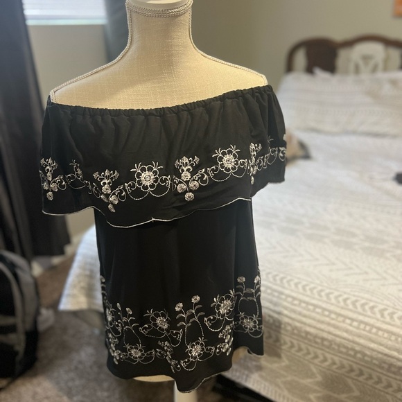 Off the shoulder ruffle blouse - Picture 3 of 3